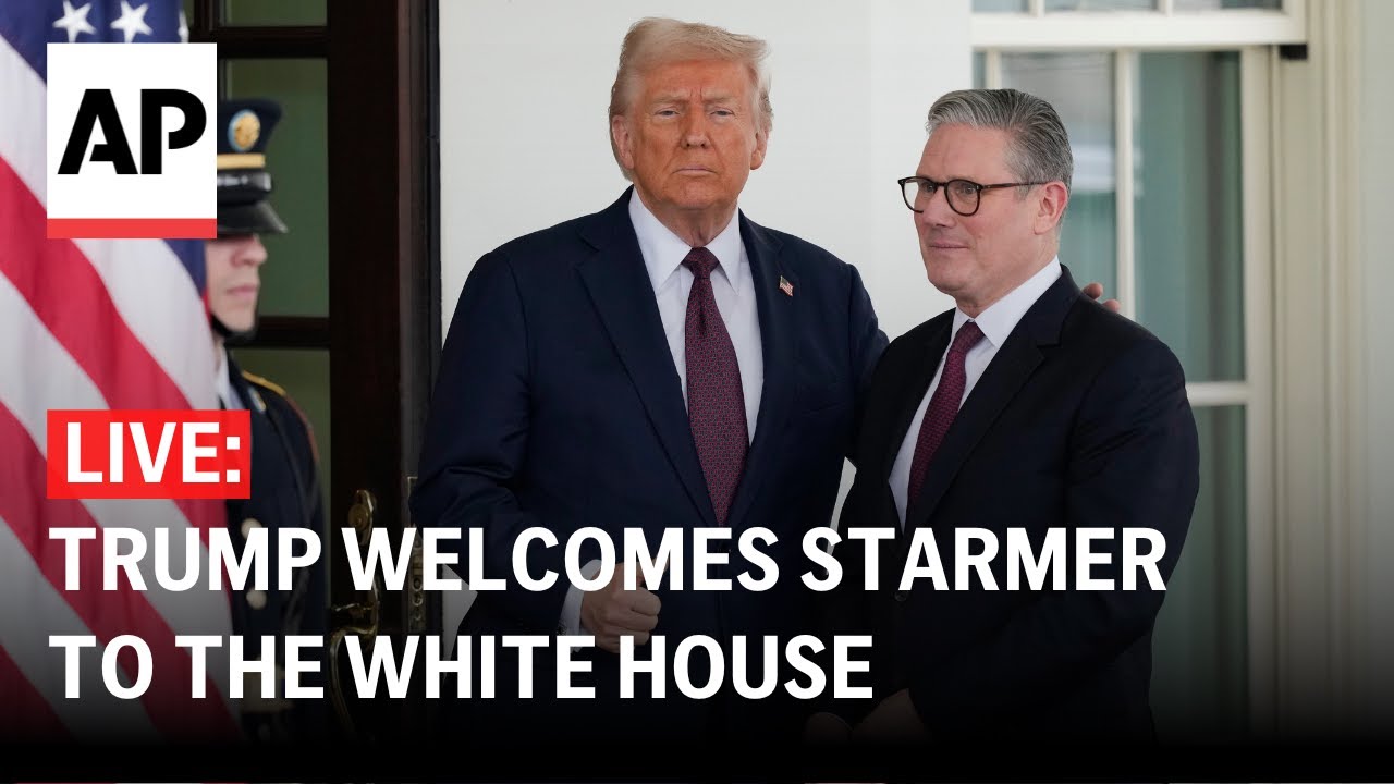 LIVE: Trump welcomes Keir Starmer to the White House