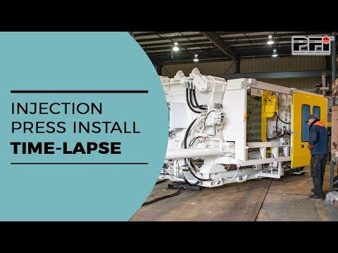 Injection Press Install Time-Lapse Video