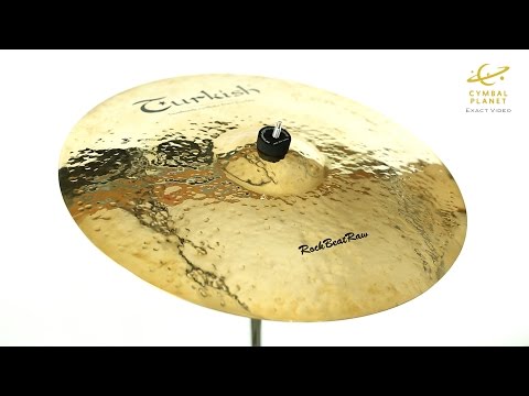 Turkish Cymbals · Rock Beat Raw Ride 20" (2554g) · Cymbal Planet ID: TRI20RBR03B