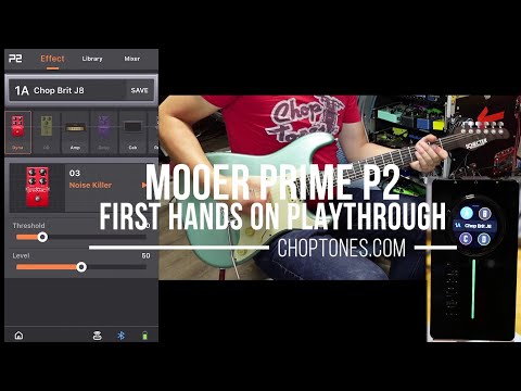 Гитарный процессор эффектов для смартфона MOOER PRIME P2 (WHITE) - фото 1 - id-p2529596068