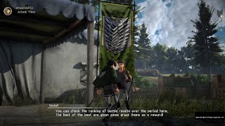 PSA: Remember Reward Aquisition for More Wings | Attack On Titan 2