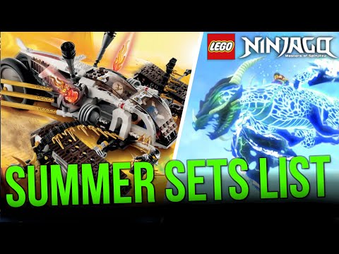 LEGO Ninjago Summer 2021 Sets List