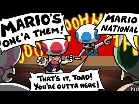 Toad speaks the truth about the Mushroom Kingdom