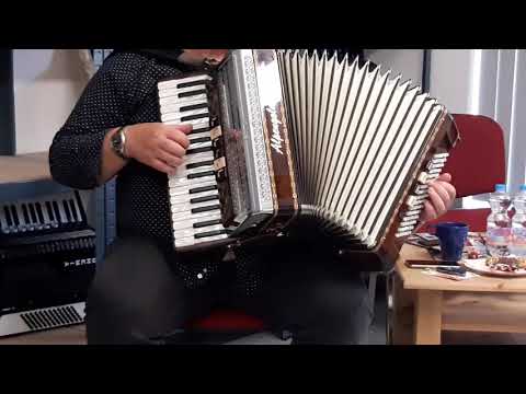 Klangprobe Akkordeon Sinova Alpengold 372 Makassar 34/96 Oktav