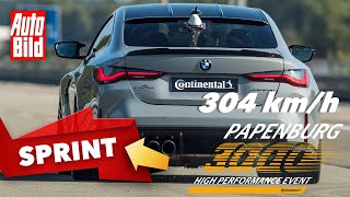[AUTO BILD] AC Schnitzer BMW M4 Competition (2021) | Mehr als 300 km/h im Über-M4 | Papenburg 3000