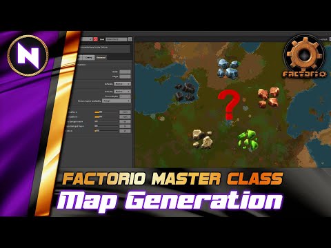 Best MAP GENERATION Settings for New Game | Factorio Tutorial/Guide/How-to