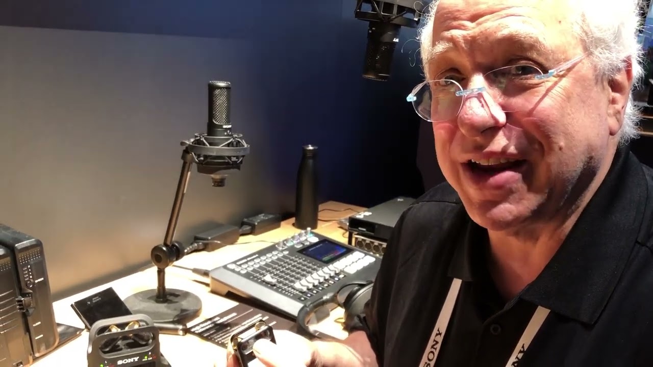 NAB '23: Sony Hi-Res Field Recorders PCM A10 or D10 (w 2x XLR & Stereo 3.5mm jacks) for Audio w/ Video
