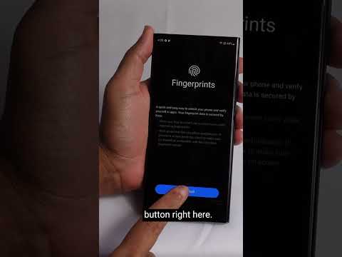 Add a Fingerprint on your Galaxy Phone