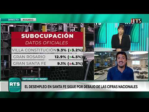 "LA OBRA PÚBLICA DE SANTA FE IMPACTA EN LA BAJA DEL DESEMPLEO"