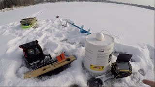 Ice Fishing On My LUNCH BREAK
