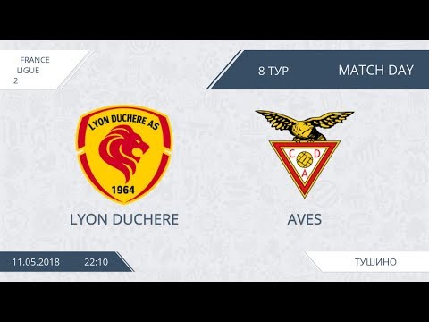 AFL18. France. Ligue 2. Day 8. Aves - Lyon Duchere