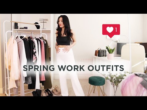 WORK OUTFIT LOOKBOOK SPRING 2021 💕 - Outfit Ideas - What to wear to work