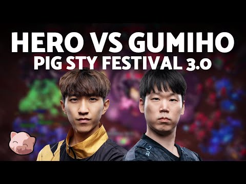 HERO vs GUMIHO | PiGFest 3.0 Round of 16 (Bo5 PvT) - StarCraft 2