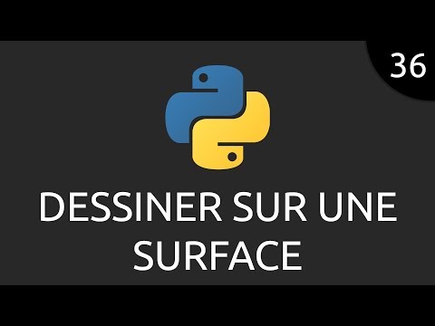Python 36 dessiner sur une Surface