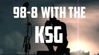 Black Ops 2: 98-8 With The Diamond KSG On Yemen (29 Gunstreak)