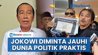 Jokowi Diminta Menjauh dari Dunia Politik Praktis, Teladani Langkah SBY: Eranya Sudah Selesai