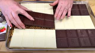 How To Make Christmas Candy Pretzel Bark With Just 4 Ingredients!