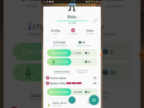 Choquei Ovo 10 km Muito raro (EVOLUINDO RIOLU PARA LUCARIO)