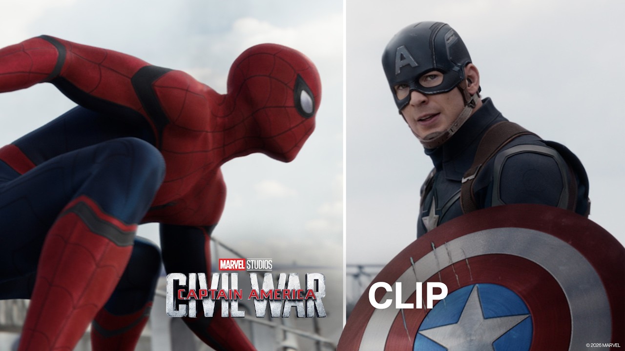 Captain American Fights Spider-Man | Captain America: Civil War | Official Clip