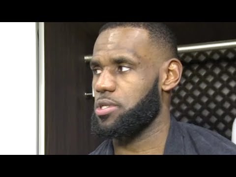 LeBron James REACTS To Rajon Rondo Injury