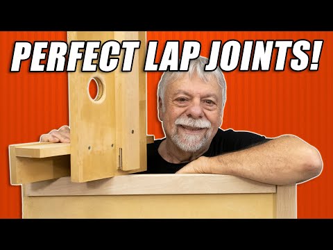 Woodworking Jigs for Making Perfect Half Lap Joints Every Time!