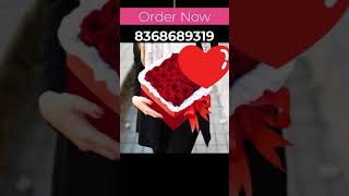 Valentines Day Red Roses Box | Flower delivery in Gurgaon | Basil Florist