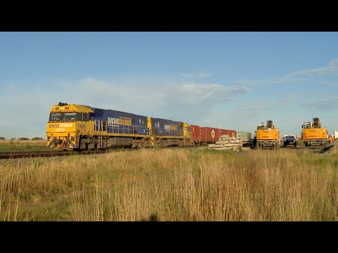 5AM5 Pacific National Intermodal Container Train (17/9/2021) - PoathTV Australian Railways