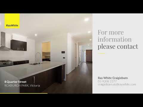 8 Quarter Street, Roxburgh Park, VIC 3064, 5 slaapkamers, 2 badkamers, House