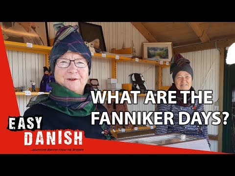 デンマークの民族衣装「ファノー」｜簡単デンマーク語16選 (The Fanø folk costume from Denmark | Easy Danish 16)