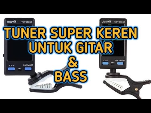 REVIEW GUITAR & BASS TUNER || Cerub WST- 650GB