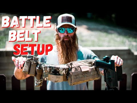 Navy SEAL's Battle Belt Setup