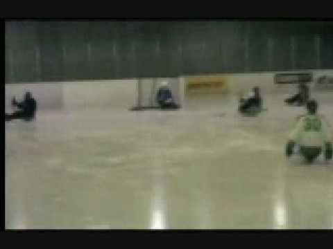 sledge hockey in jyväskylä 2008