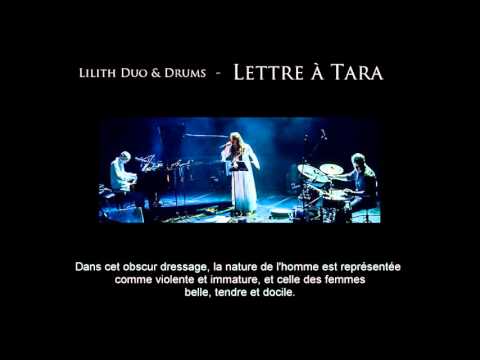 Lilith Duo and Drums - Lettre à Tara [live] - slam anti-sexiste