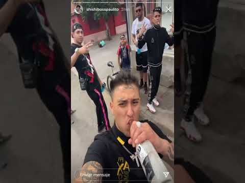 Bayron Fire smokes crack and Pablo Chill-E records it