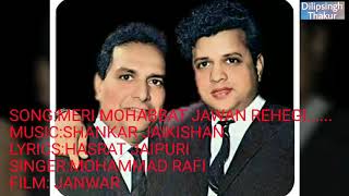 Meri mohabbat jawan rahegi - YouTube