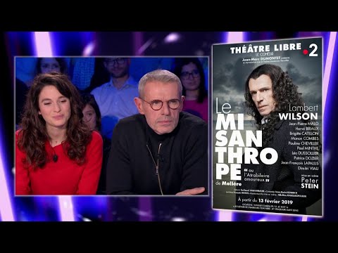 Lambert Wilson et Pauline Cheviller - On n'est pas couché 2 février 2019 #ONPC