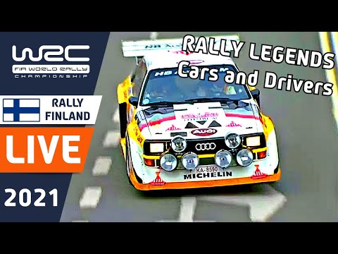 WRC LIVE - Legends of Rally Finland 🇫🇮 with Tommi Mäkinen, Mikko Hirvonen : Secto Rally Finland 2021