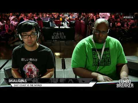 Skullgirls: East Coast vs The World - Combo Breaker 2016