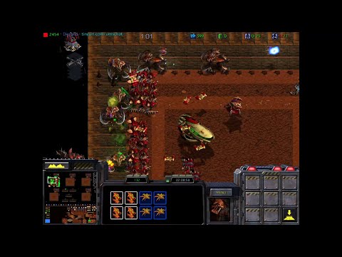 SCBW UMS - Poker Defense Nova 6.851 - 1 Life Solo (Zerg Ground)