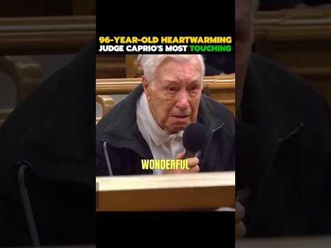 96-Year-Old Man's Heartwarming Courtroom Surprise! - Judge Caprio Court Tv