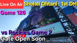 【ライブ配信】対コロラド・ロッキーズ〜シリーズ2戦目〜大谷翔平選手は1番DHで出場⚾️まもなくゲートオープン⚾️Shinsuke Handyman がライブ配信中！