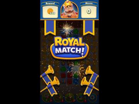 Royal Match Level 20 - NO BOOSTERS GAMEPLAY 👑 | SKILLGAMING ✔️