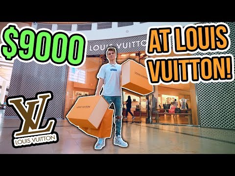 INSANE $9000 LOUIS VUITTON SHOPPING SPREE!!