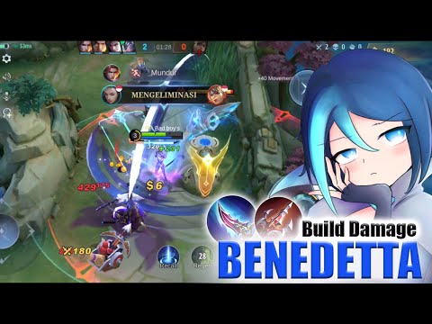 Benedetta Build Damage | Afraid of Fighting Freya? This is How to Fight Freya Explane! | MLBB