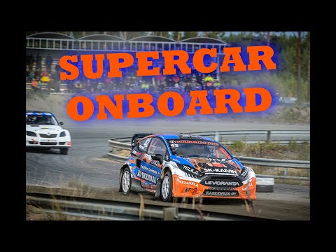 || Rallicross SM Kaanaa || Supercar Finaali incar [HAABÄG]