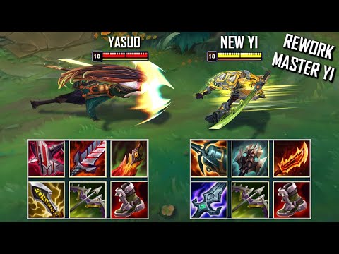 NEW MASTER YI vs YASUO FULL BUILD FIGHTS & Best Pentakills!