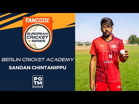 POTM: S.Chintanippu - BCA vs RCD | Highlights | FanCode ECS Dresden, 2022 Day 12 | ECS22.506