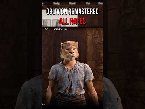 All Races - Elder Scrolls IV: Oblivion Remastered