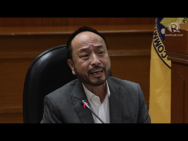 Comelec’s Bulay hits reports he threatened critics, says headlines libelous