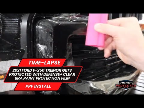 TIMELAPSE TUESDAY - Ford F-250 Tremor PPF Install